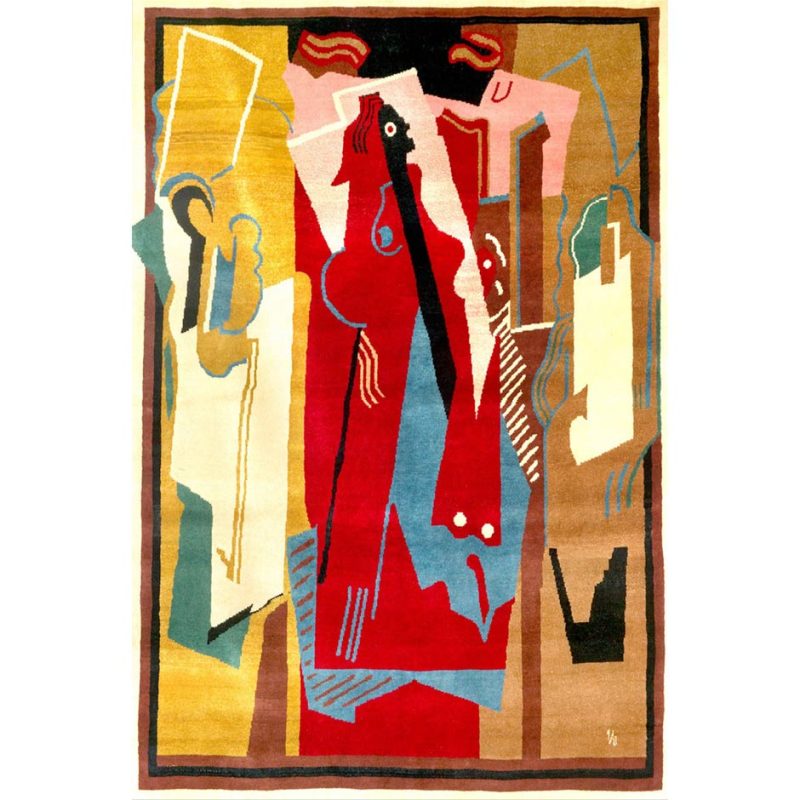 Albert Gleizes Peinture à Trois éléments rug
