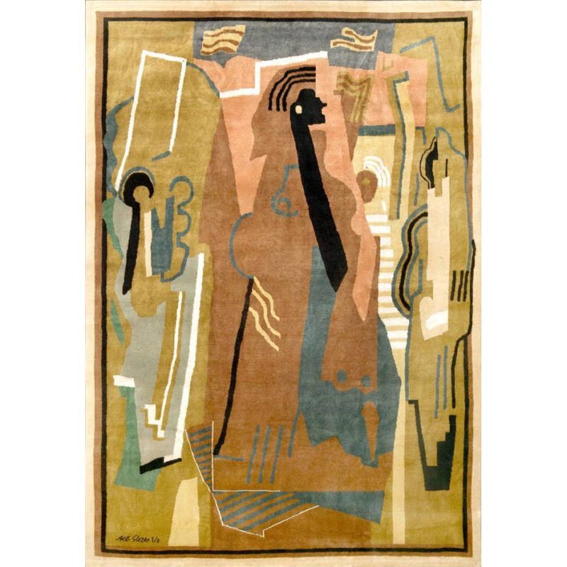 Albert Gleizes rug Design N.62
