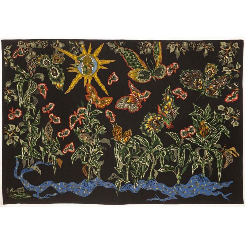 Jean Lurçat Cotonou Noir Tapestry
