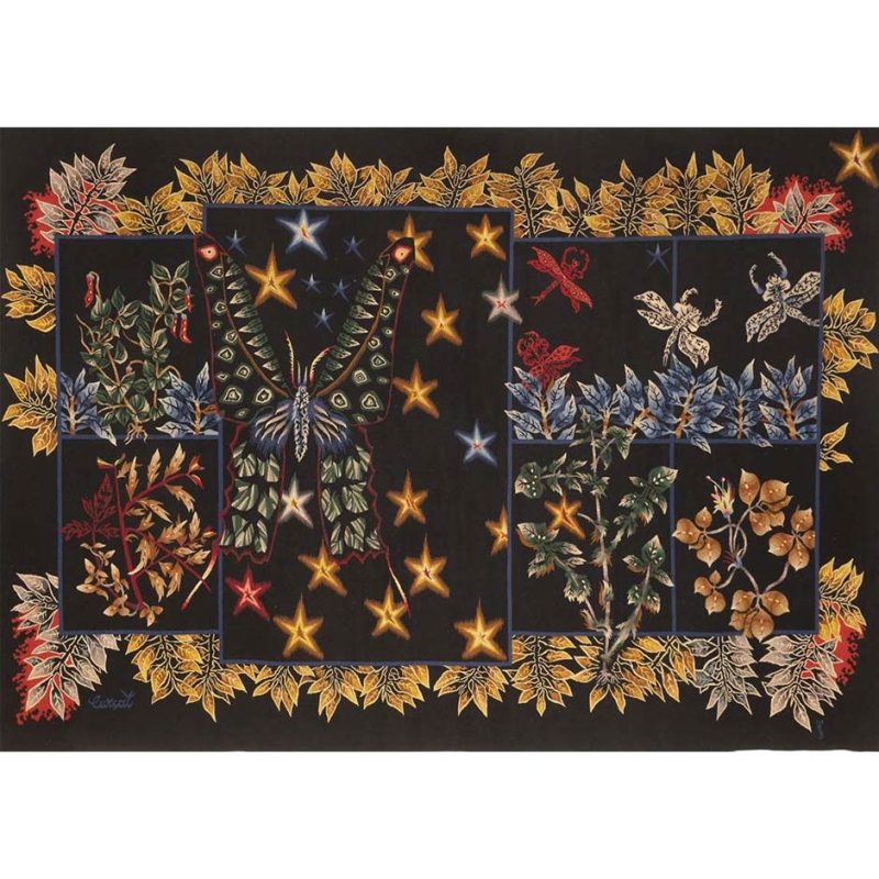 Jean Lurçat Papillons et Feuillages Tapestry