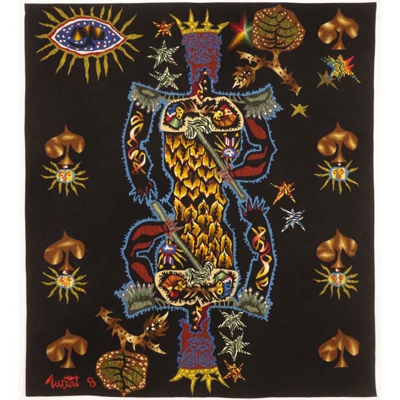 Jean Lurçat Roi de Pique Tapestry