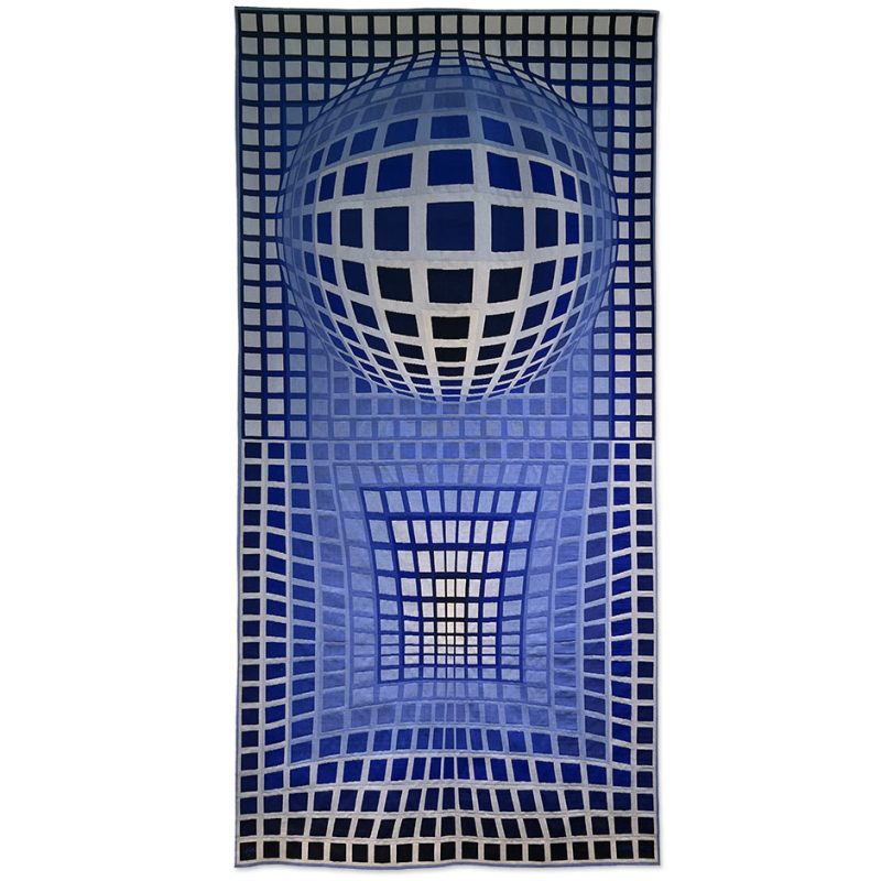 Victor Vasarely VP KEK Tapestry