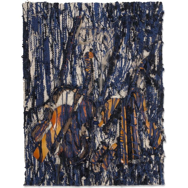 Arman "Le violon d’Yves" tapestry