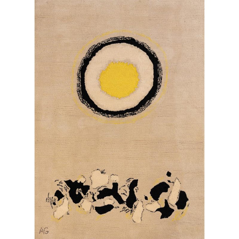 Adolph Gottlieb "Untitled" rug