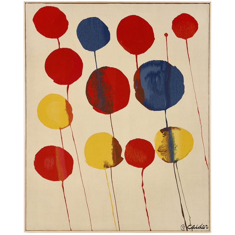 Alexander Calder "Les balloons" Tapestry