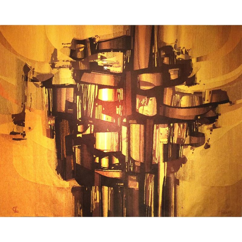 André Borderie La Tour de Feu Tapestry