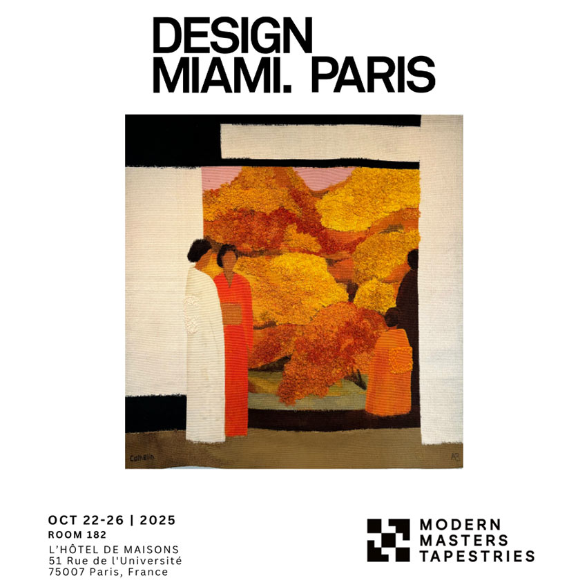 Modern Masters Tapestries at Design.Miami Paris