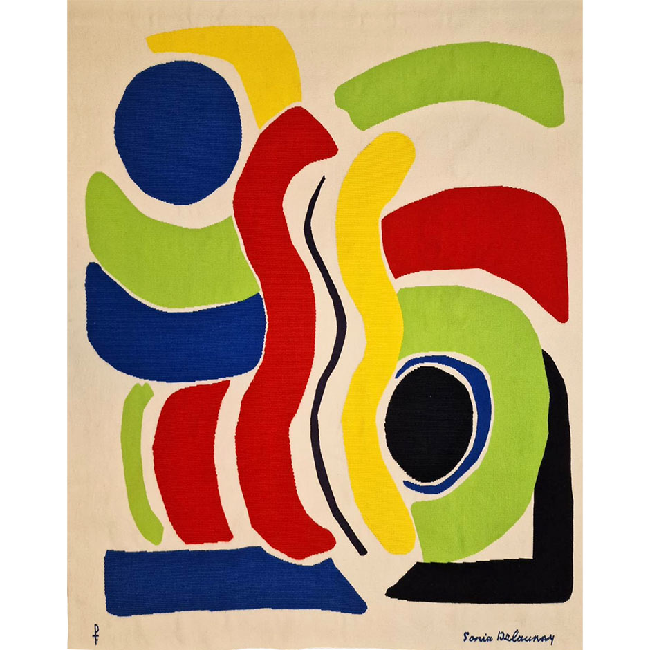 Sonia Delaunay "Les jeux d’enfants" Tapestry