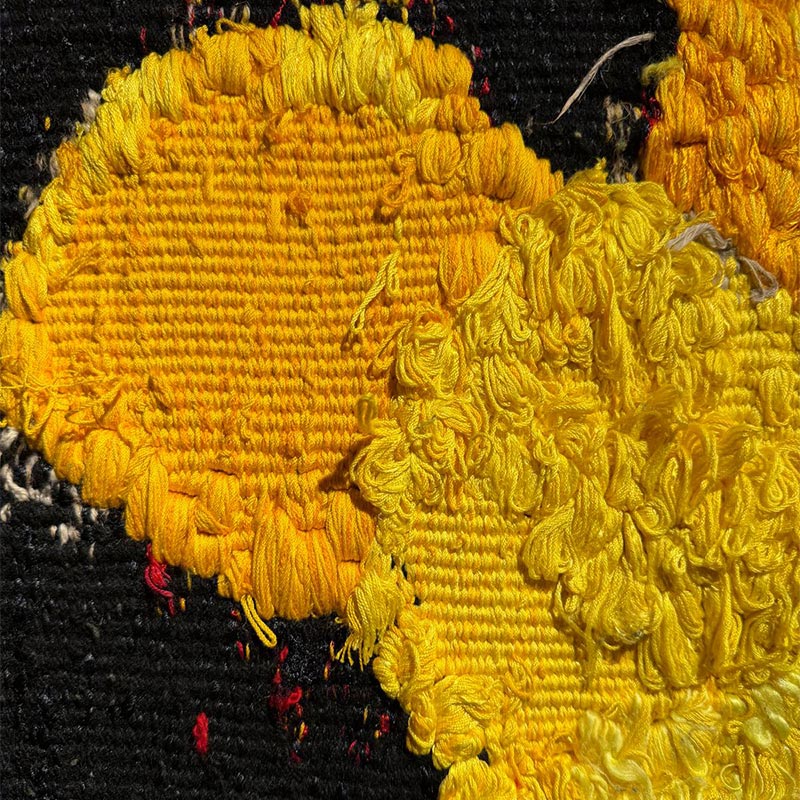 Bernard Cathelin "Roses d’lnde et citrons à la table noire" Tapestry