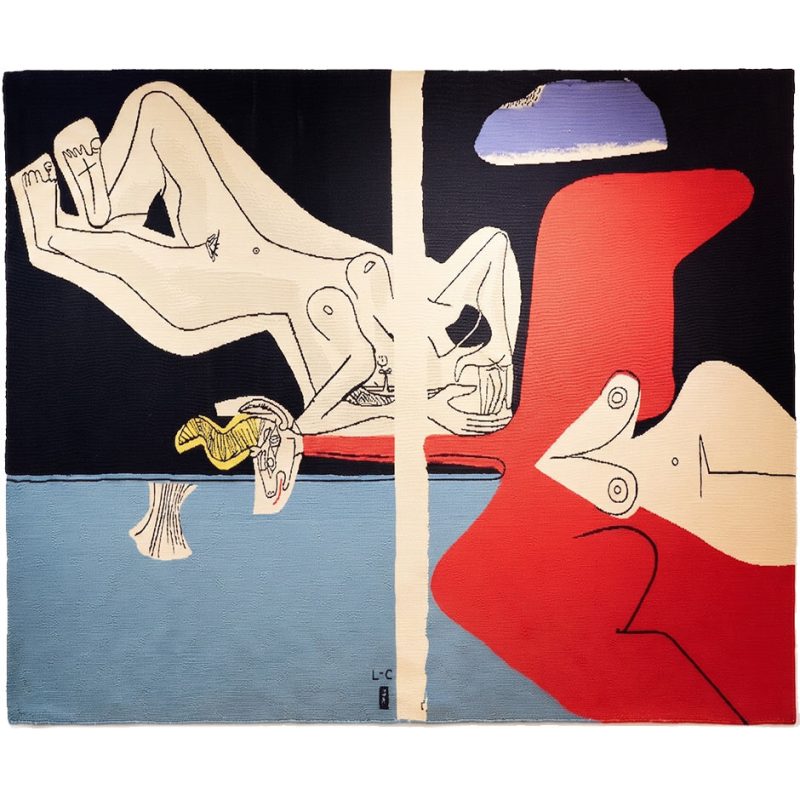 Le Corbusier La licorne passe sur la mer Tapestry